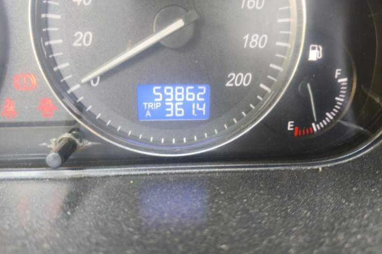 Used BAIC Weiwang M20 2014 1.5L practical type BJ415A Odometer Close Up