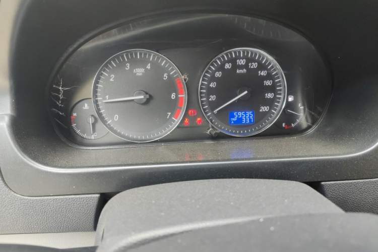 Used BAIC Weiwang M20 2014 1.5L practical type BJ415A Odometer Close Up
