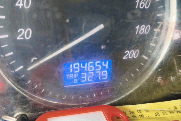 Used BAIC Weiwang M20 2014 1.5L Comfort Version BJ415B Odometer Close Up