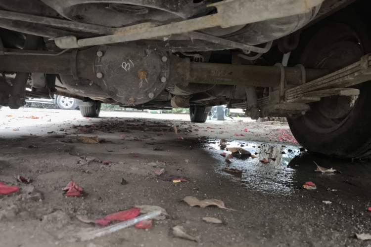 Used BAIC Weiwang M20 2014 1.5L practical type BJ415A Chassis Rear