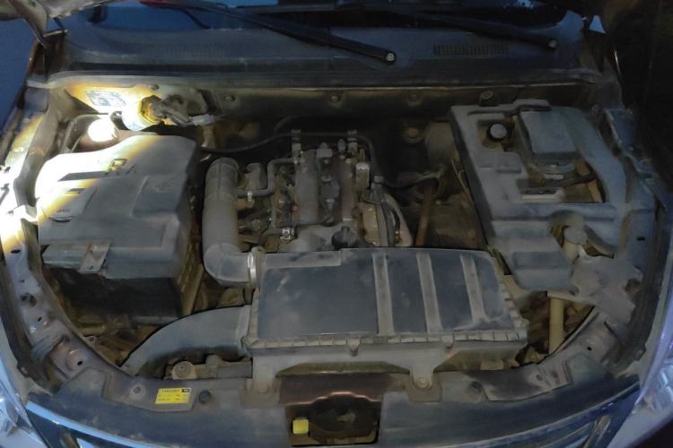 Used BAIC Weiwang M20 2014 1.5L Basic Version DAM15DL Engine Bay