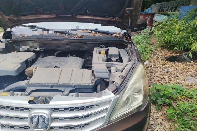 Used BAIC Weiwang M20 2014 1.5L practical type BJ415A Engine Bay Left