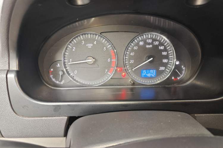 Used BAIC Weiwang M20 2014 1.5L practical type BJ415A Odometer Close Up