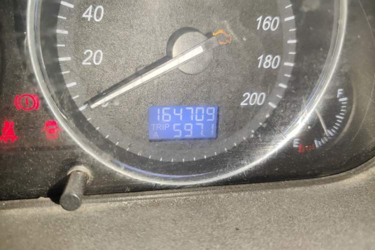 Used BAIC Weiwang M20 2014 1.5L Basic Version DAM15DL Odometer Close Up