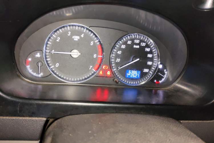 Used BAIC Weiwang M20 2014 1.5L practical type BJ415A Odometer Close Up