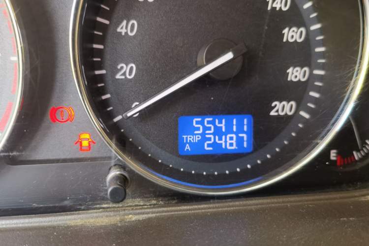 Used BAIC Weiwang M20 2014 1.5L Basic Version DAM15DL Odometer Close Up