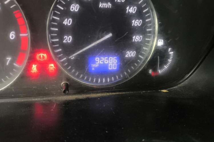 Used BAIC Weiwang M20 2014 1.5L practical type BJ415A Odometer Close Up