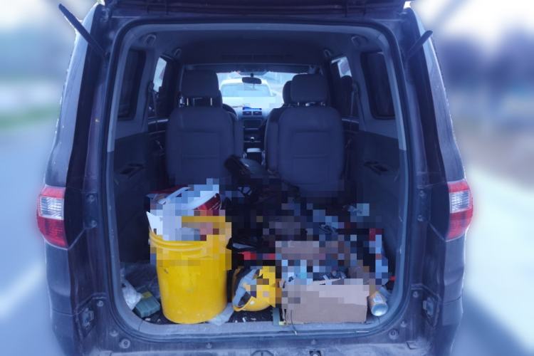 Used BAIC Weiwang M20 2014 1.5L practical type BJ415A Trunk