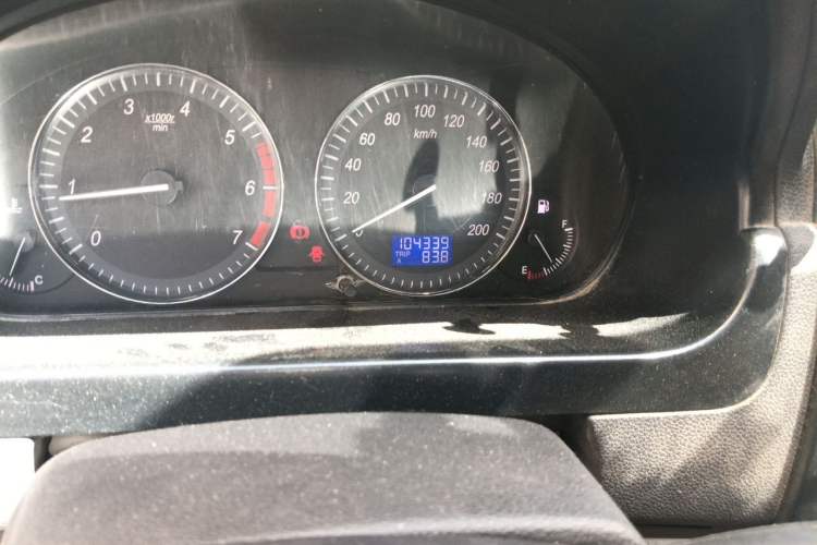 Used BAIC Weiwang M20 2014 1.5L practical type BJ415A Odometer Close Up
