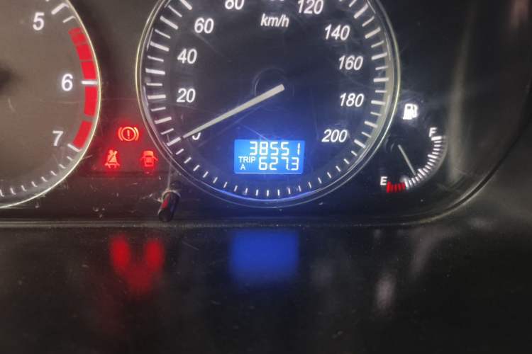 Used BAIC Weiwang M20 2014 1.5L practical type BJ415A Odometer Close Up