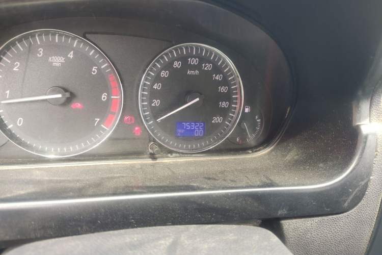 Used BAIC Weiwang M20 2014 1.5L practical type BJ415A Odometer Close Up
