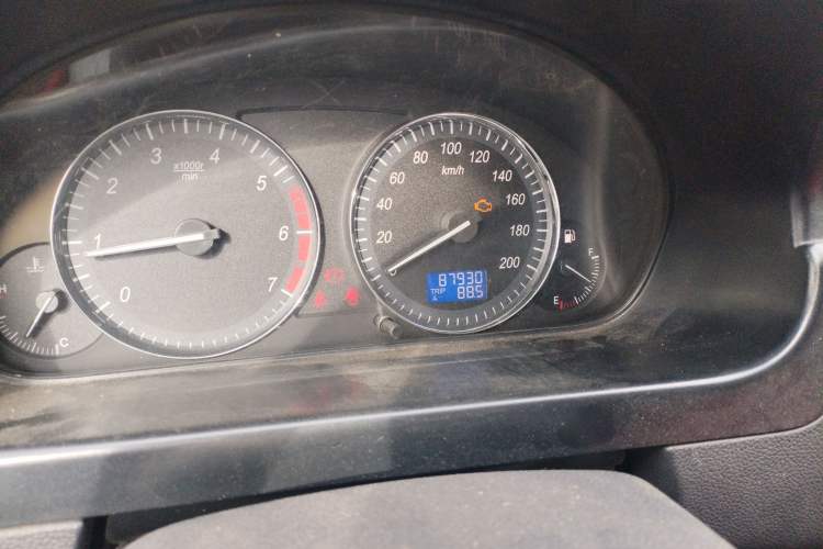 Used BAIC Weiwang M20 2014 1.5L practical type BJ415A Odometer Close Up