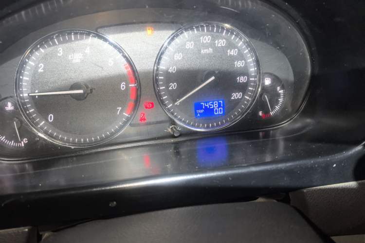 Used BAIC Weiwang M20 2014 1.5L practical type BJ415A Odometer Close Up