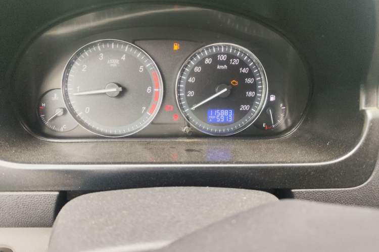 Used BAIC Weiwang M20 2014 1.5L Comfort Version BJ415B Odometer Close Up