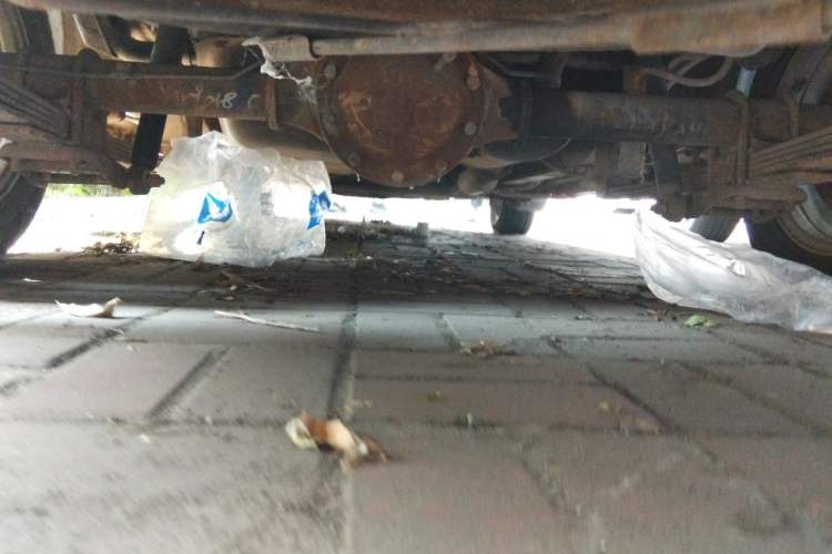 Used BAIC Weiwang M20 2014 1.5L practical type BJ415A Chassis Rear