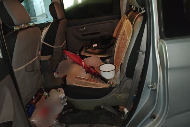 Used BAIC Weiwang M20 2014 1.5L practical type BJ415A Left Rear Seat