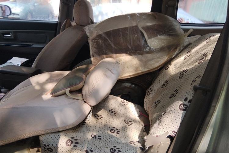 Used BAIC Weiwang M20 2014 1.5L practical type BJ415A Left Rear Seat