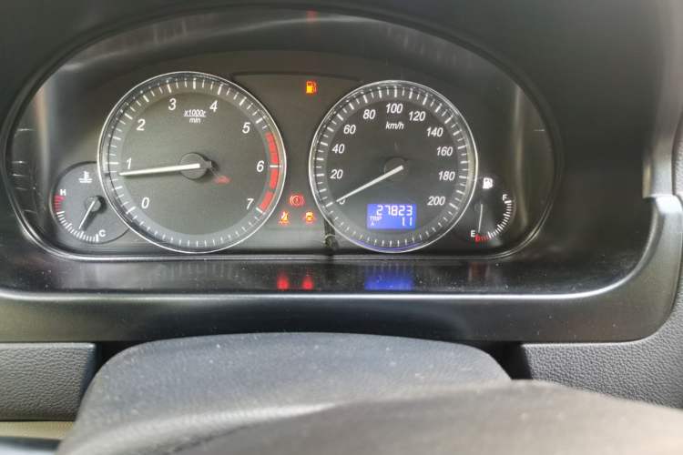 Used BAIC Weiwang M20 2014 1.5L practical type BJ415A Odometer Close Up