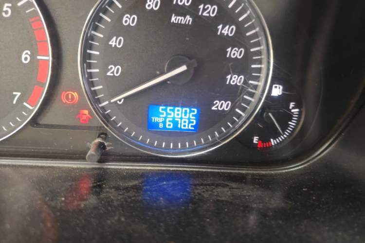 Used BAIC Weiwang M20 2014 1.5L practical type BJ415A Odometer Close Up