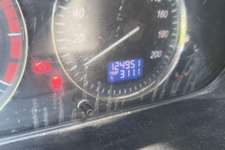 Used BAIC Weiwang M20 2014 1.5L practical type BJ415A Odometer Close Up