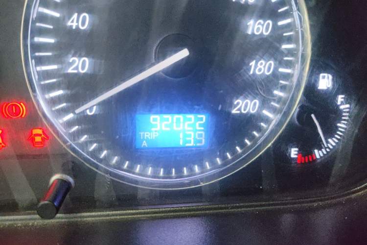 Used BAIC Weiwang M20 2014 1.5L Basic Version DAM15DL Odometer Close Up