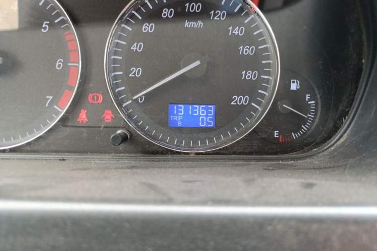 Used BAIC Weiwang M20 2014 1.5L Basic Version BJ415B Odometer Close Up