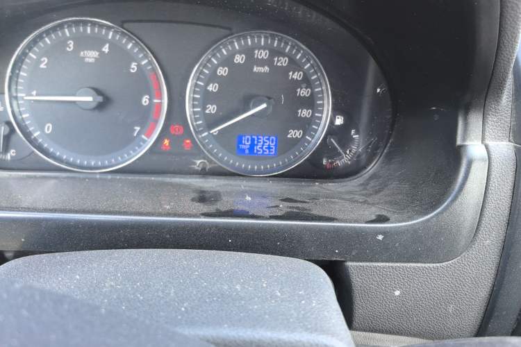 Used BAIC Weiwang M20 2014 1.5L Comfort Version BJ415B Odometer Close Up