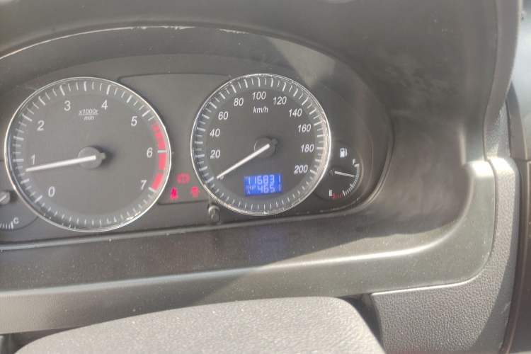 Used BAIC Weiwang M20 2014 1.5L practical type BJ415A Odometer Close Up
