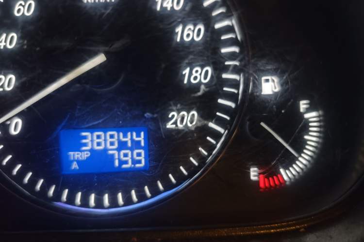 Used BAIC Weiwang M20 2014 1.5L practical type BJ415A Odometer Close Up