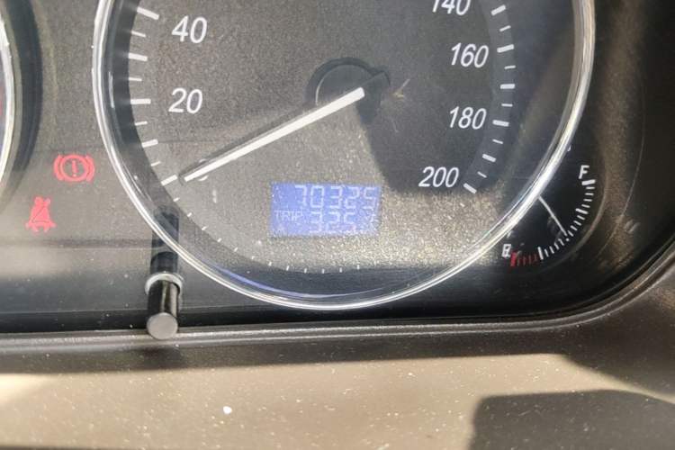 Used BAIC Weiwang M20 2014 1.5L Luxury DAM15DL Odometer Close Up