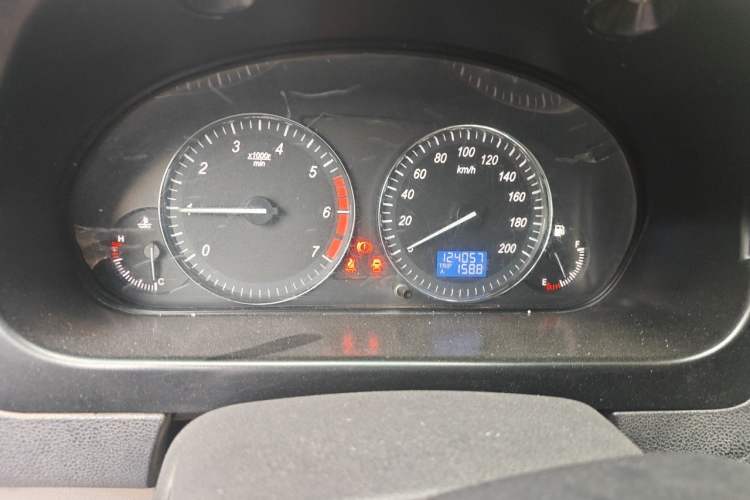 Used BAIC Weiwang M20 2014 1.5L practical type BJ415A Odometer Close Up