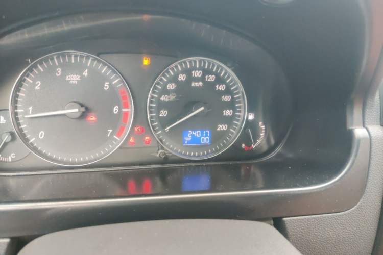 Used BAIC Weiwang M20 2014 1.5L practical type BJ415A Odometer Close Up