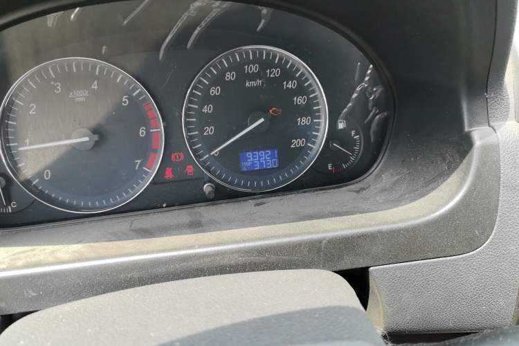 Used BAIC Weiwang M20 2014 1.5L Ultra-Luxury DAM15DL Odometer Close Up