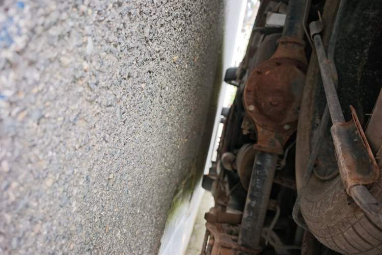Used BAIC Weiwang M20 2014 1.5L practical type BJ415A Chassis Rear