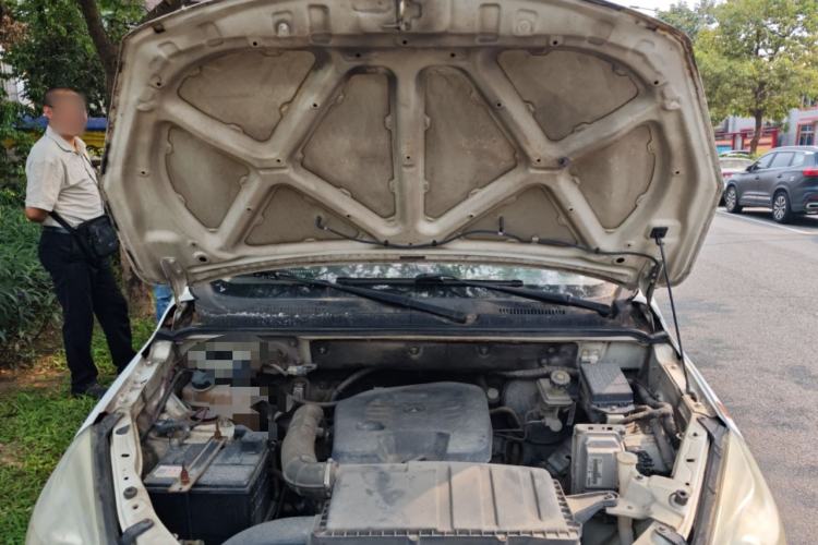 Used BAIC Weiwang M20 2014 1.5L Standard DAM15DL Engine Bay