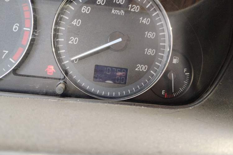 Used BAIC Weiwang M20 2014 1.5L practical type BJ415A Odometer Close Up