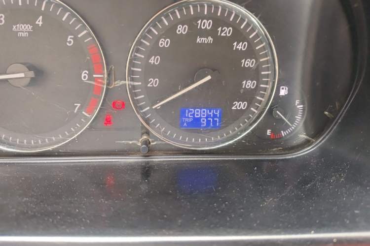 Used BAIC Weiwang M20 2014 1.5L practical type BJ415A Odometer Close Up
