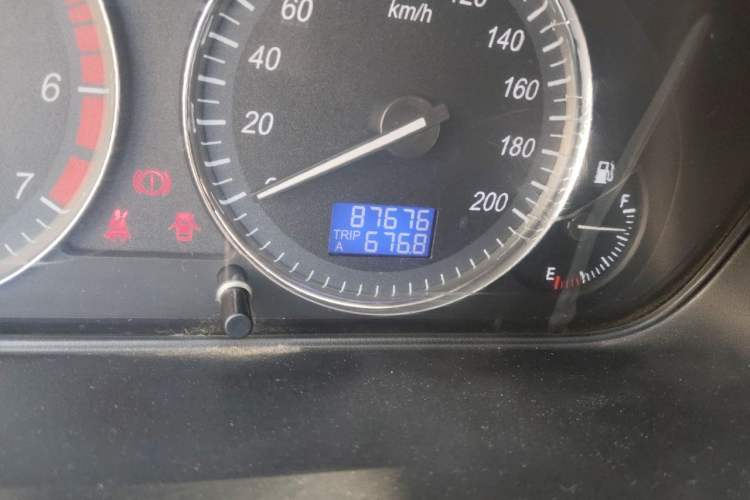 Used BAIC Weiwang M20 2014 1.5L Basic Version DAM15DL Odometer Close Up