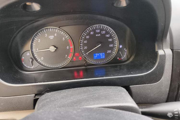 Used BAIC Weiwang M20 2014 1.5L practical type BJ415A Odometer Close Up