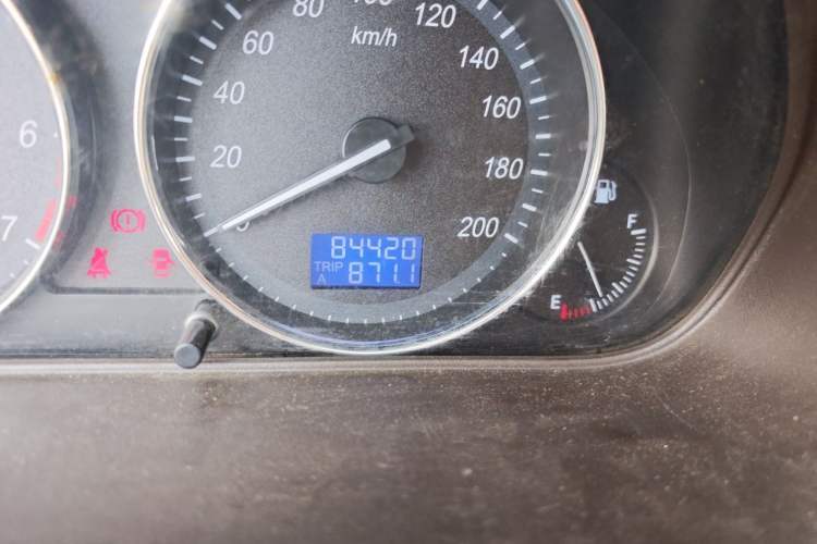 Used BAIC Weiwang M20 2014 1.5L Basic Version DAM15DL Odometer Close Up