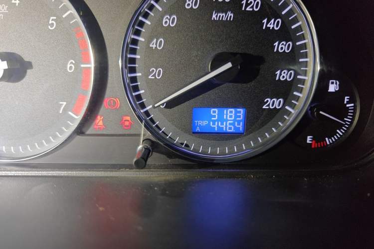 Used BAIC Weiwang M20 2014 1.5L Basic Version DAM15DL Odometer Close Up