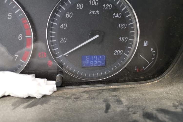 Used BAIC Weiwang M20 2014 1.5L Comfort version DAM15DL Odometer Close Up