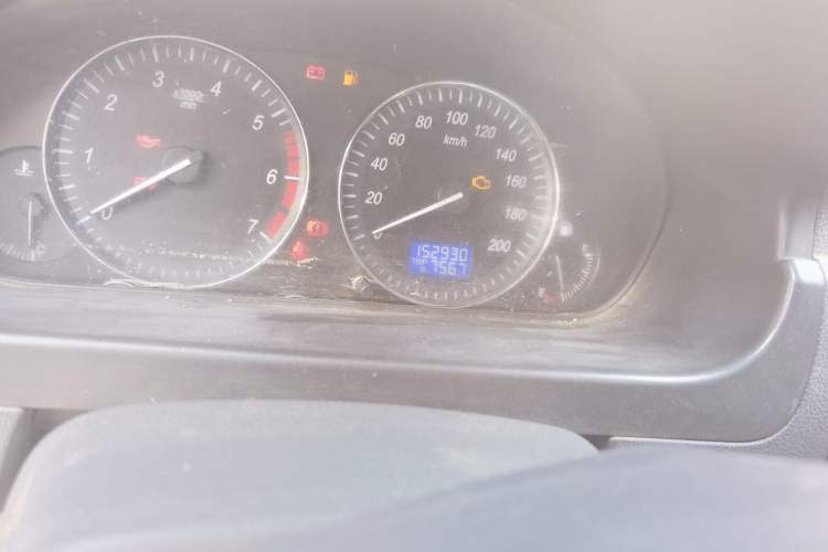 Used BAIC Weiwang M20 2014 1.5L practical type BJ415A Odometer Close Up