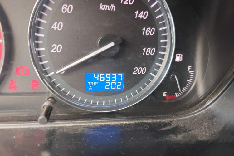 Used BAIC Weiwang M20 2014 1.5L practical type BJ415A Odometer Close Up