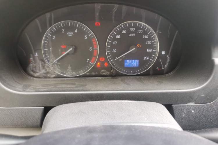 Used BAIC Weiwang M20 2014 1.5L Basic Version DAM15DL Odometer Close Up