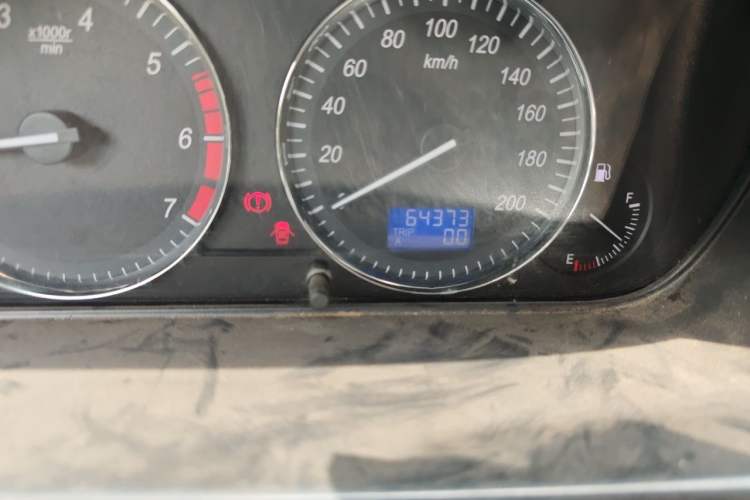 Used BAIC Weiwang M20 2014 1.5L Comfort Version BJ415B Odometer Close Up