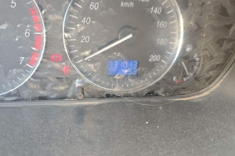 Used BAIC Weiwang M20 2014 1.5L Basic Version BJ415B Odometer Close Up