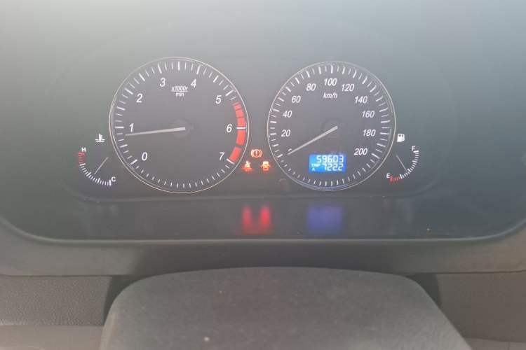 Used BAIC Weiwang M20 2014 1.5L practical type BJ415A Odometer Close Up