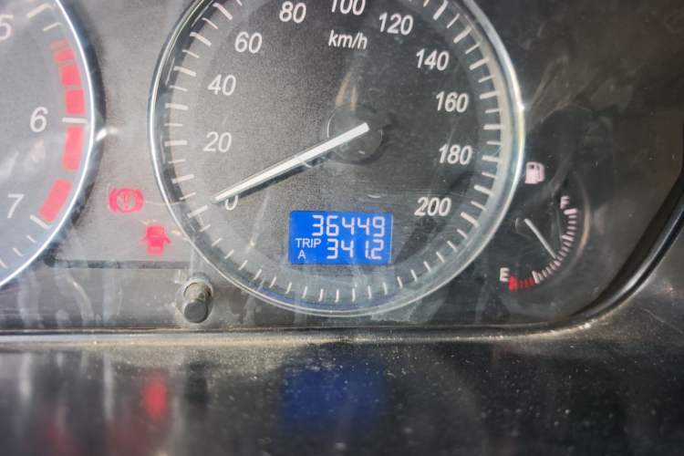 Used BAIC Weiwang M20 2014 1.5L practical type BJ415A Odometer Close Up