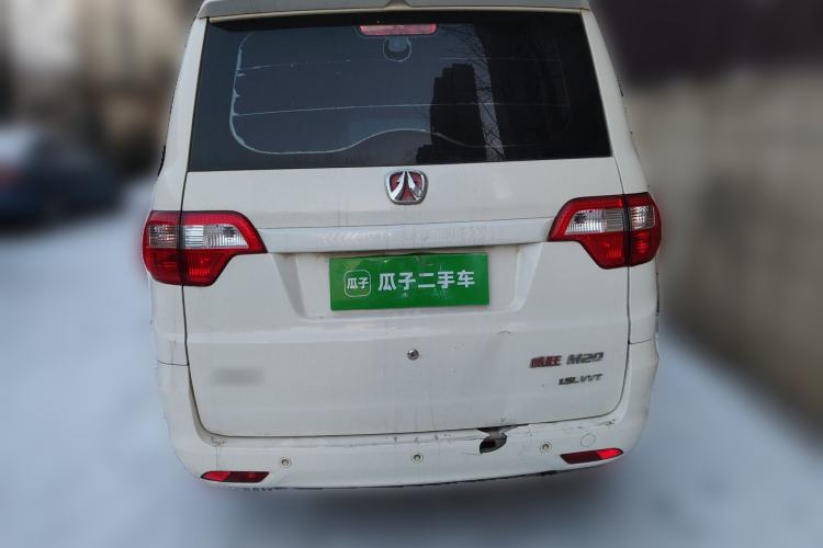 Used BAIC Weiwang M20 2014 1.5L Basic Version DAM15DL Rear